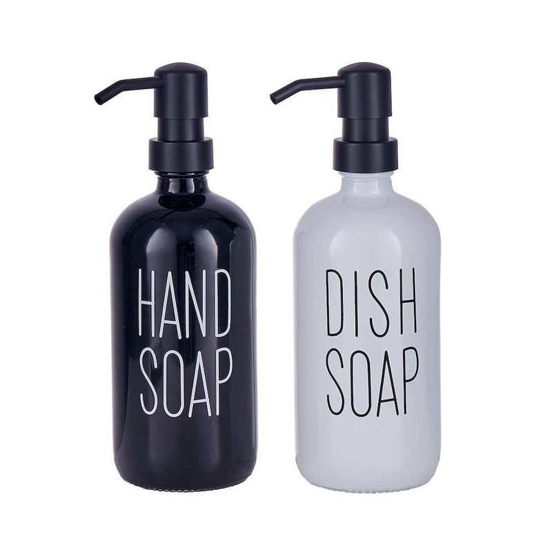 Set 2 Dispensadores de Jabón 500 Ml Colores Surtidos - Viva