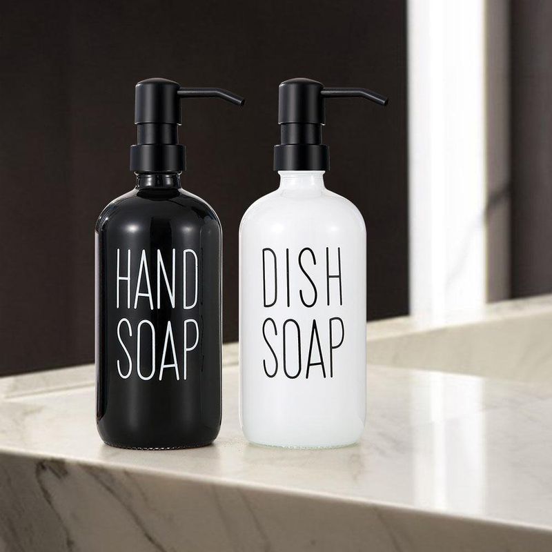 Set 2 Dispensadores de Jabón 500 Ml Colores Surtidos - Viva