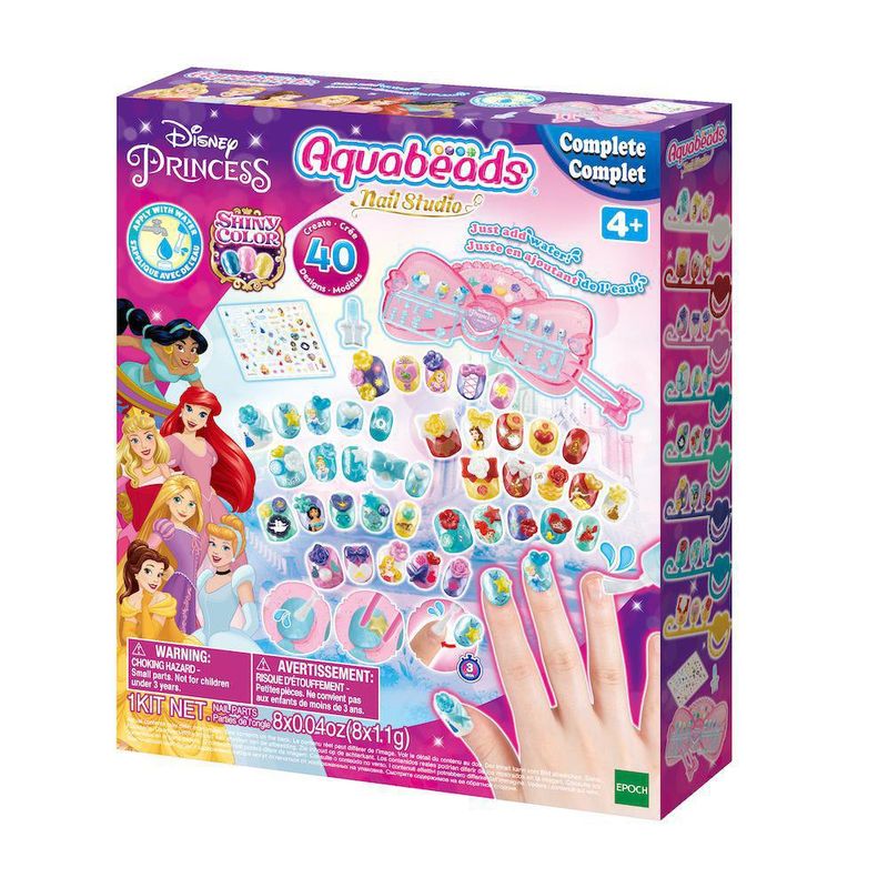 Estudio De Uñas Disney Princess - Aquabeads