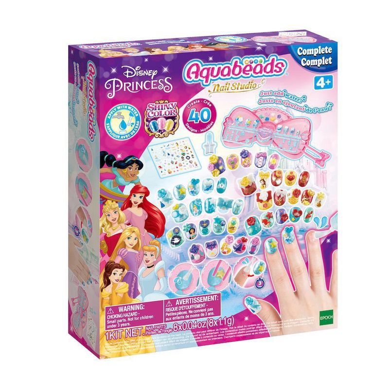 Estudio De Uñas Disney Princess - Aquabeads