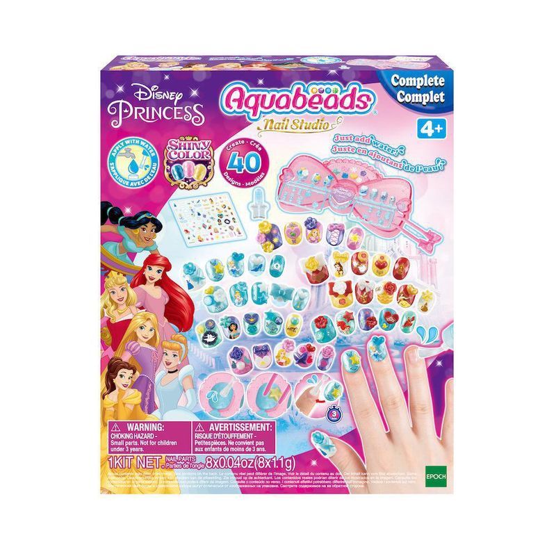 Estudio De Uñas Disney Princess - Aquabeads