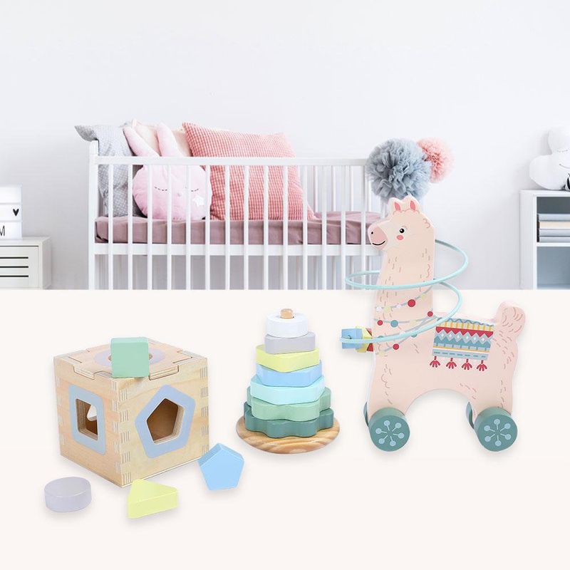 Set De Actividades De Madera 3 En 1 - Koala Baby