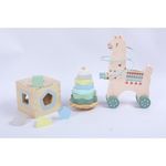 Set De Actividades De Madera 3 En 1 - Koala Baby