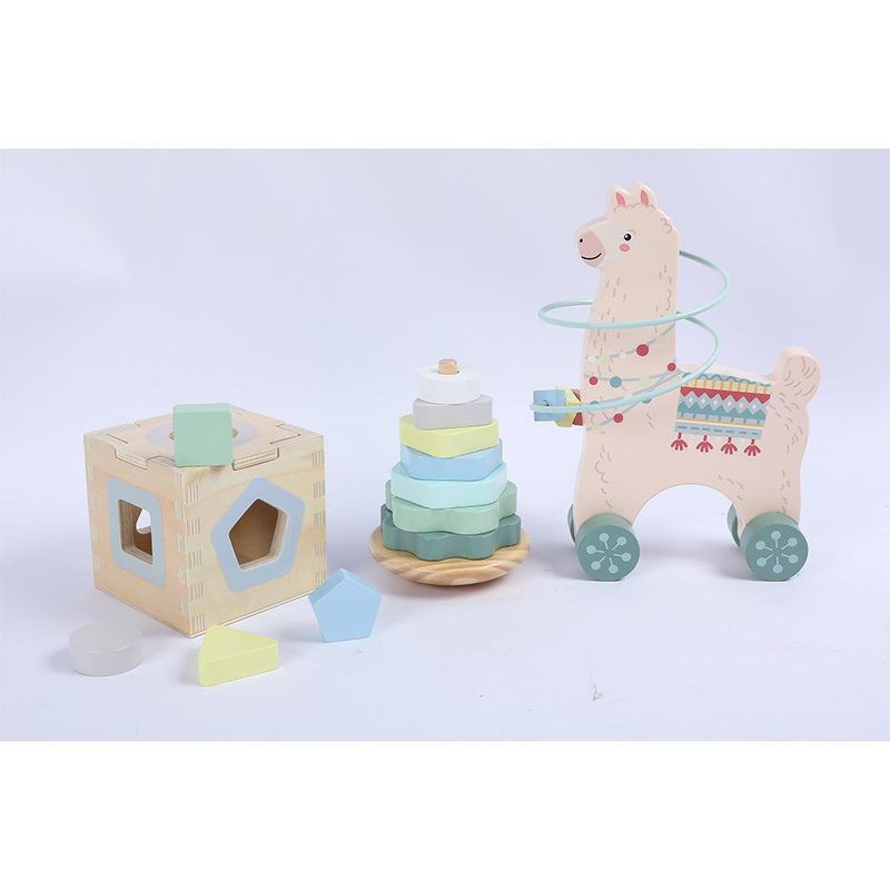 Set De Actividades De Madera 3 En 1 - Koala Baby