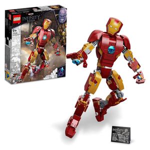 LEGO Marvel Figura de Iron Man Serie Infinity Saga 76206 381 Piezas