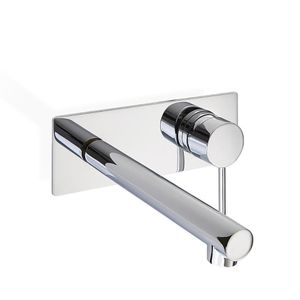 Griferia para Lavamanos de Pared Zen Cromada