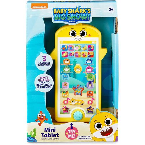 Mini Tablet Con Sonidos Para Bebé - Baby Shark