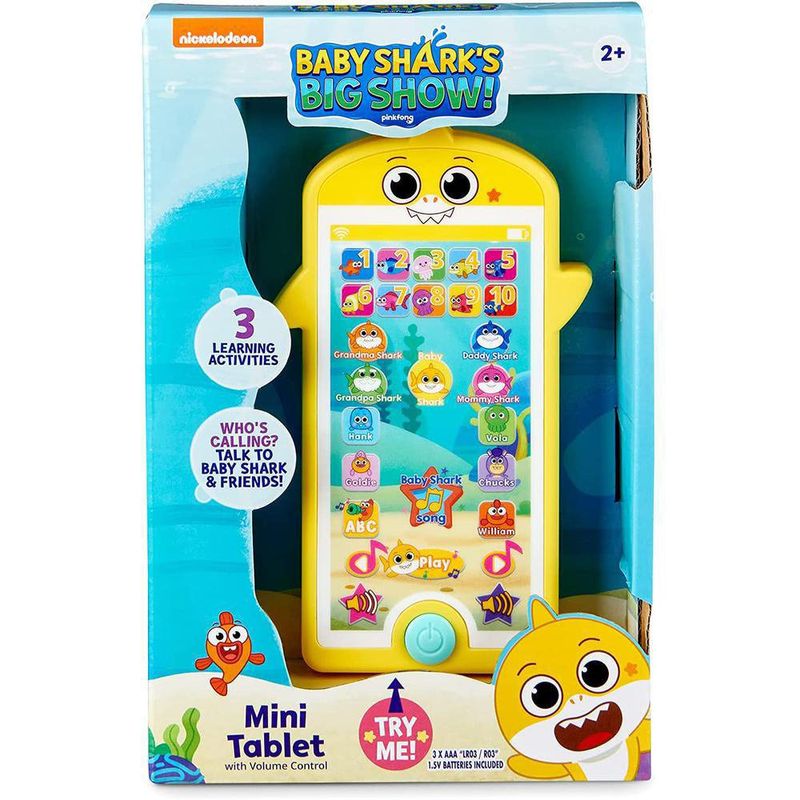 Mini Tablet Con Sonidos Para Bebé - Baby Shark