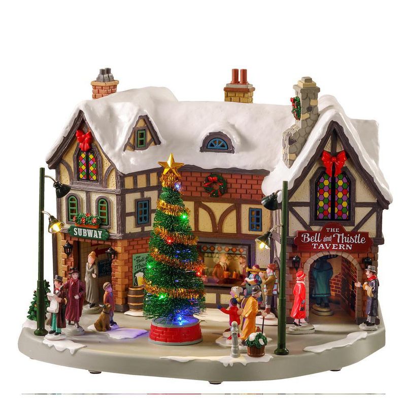 The Bell & Thistle Tavern 4.5V - Lemax