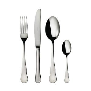 Set de 24 Cubiertos de Acero Inoxidable Plateados