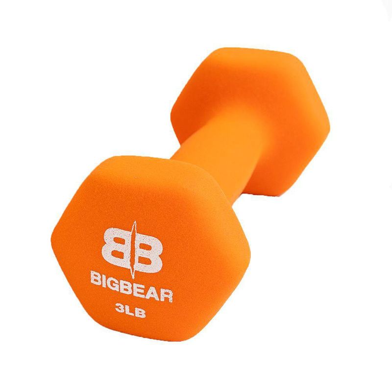 Mancuerna Neopreno 3Lbs 1 Pza - Big Bear