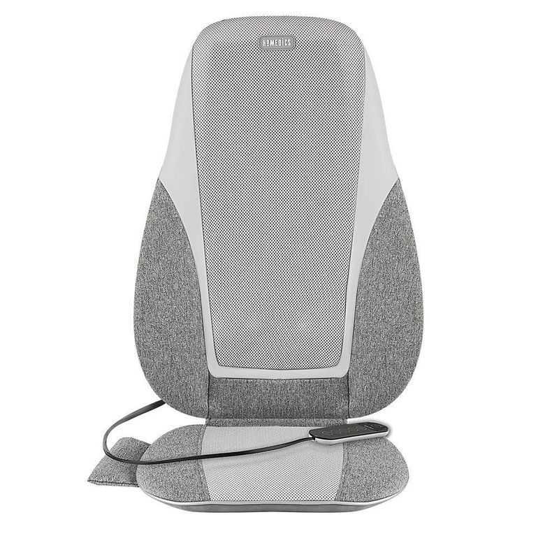 Masajeador Shiatsu Para Silla Gris 3 Zonas - Homedics