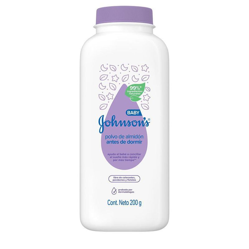 Bote de Talcos Dermoprotect Bedtime 200 G - Johnson & Johnson