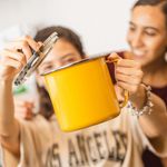 Vaso De Peltre Recto De 2L 14 cm Amarilla - Cinsa