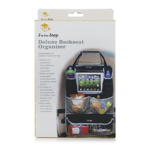 Organizador de Asiento Trasero para Auto Negro