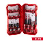 Set De Puntas De Destornillador Shockwave 54 Pzas - Milwaukee