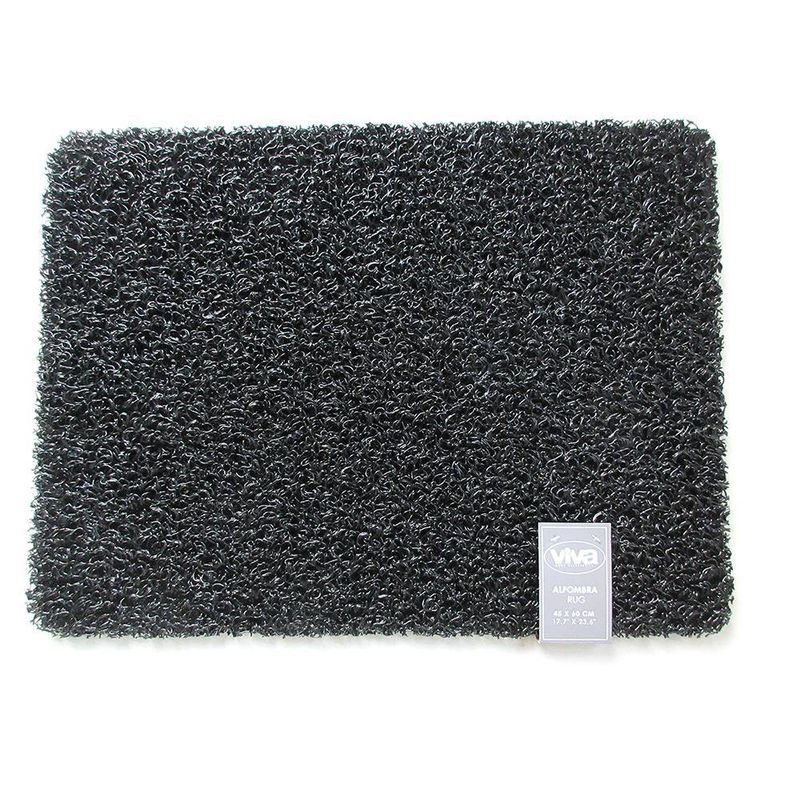 Alfombra Negra Para Entrada 45X60 Cm - Viva