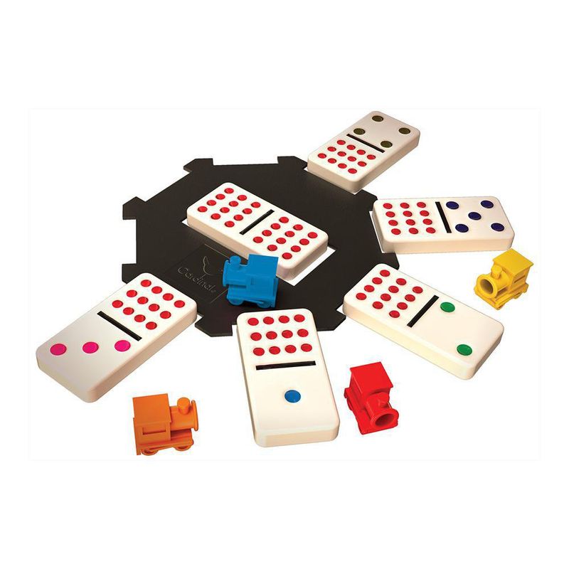 Domino Y Tren Mexicano Clásicos- Cardinal