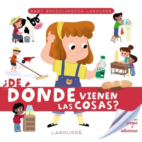 Libro Baby Enciclopedia De Dónde Vienen Las Cosas - Larousse