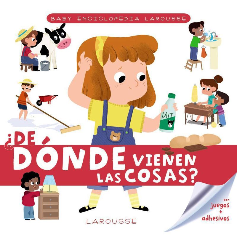 Libro Baby Enciclopedia De Dónde Vienen Las Cosas - Larousse