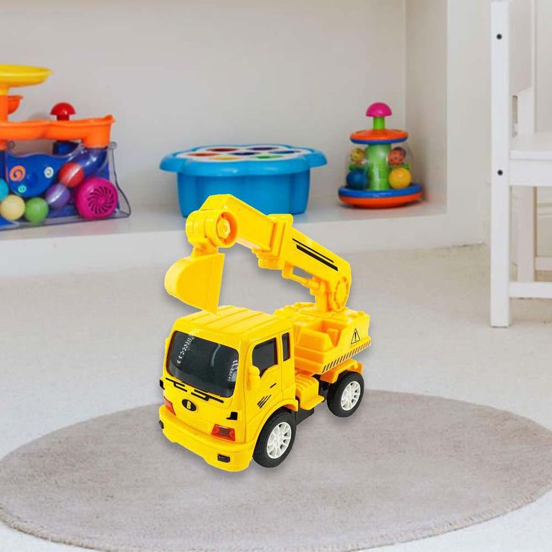 Excavadora Con Luces Y Sonido - Birliktoys