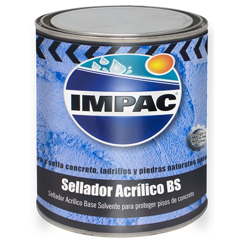 Sellador Acrílico Bs Para Pisos De Concreto 1/4 Gal - Impac