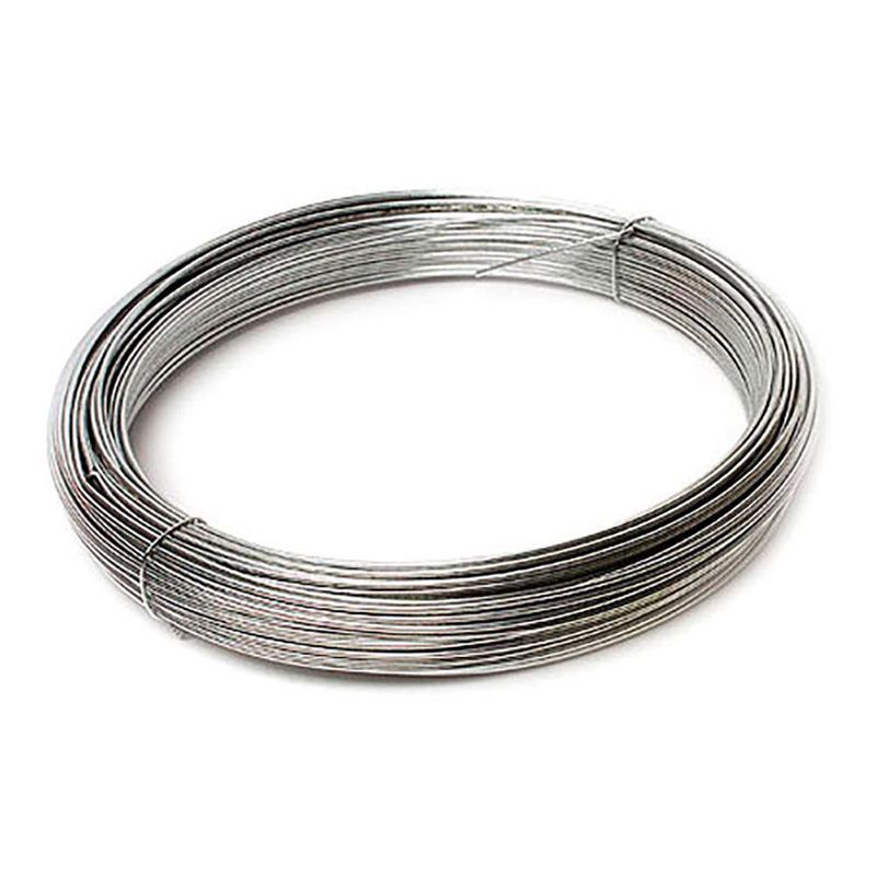 Rollo De Alambre Galvanizado Calibre 14 De 100 Lb