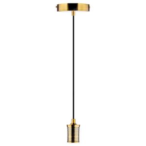 Sockets Colgante Acabado Color Oro Base E27 - Tecnolite