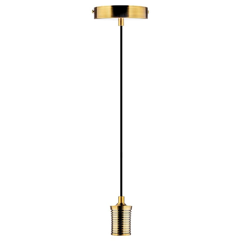 Sockets Colgante Acabado Color Oro Base E27 - Tecnolite