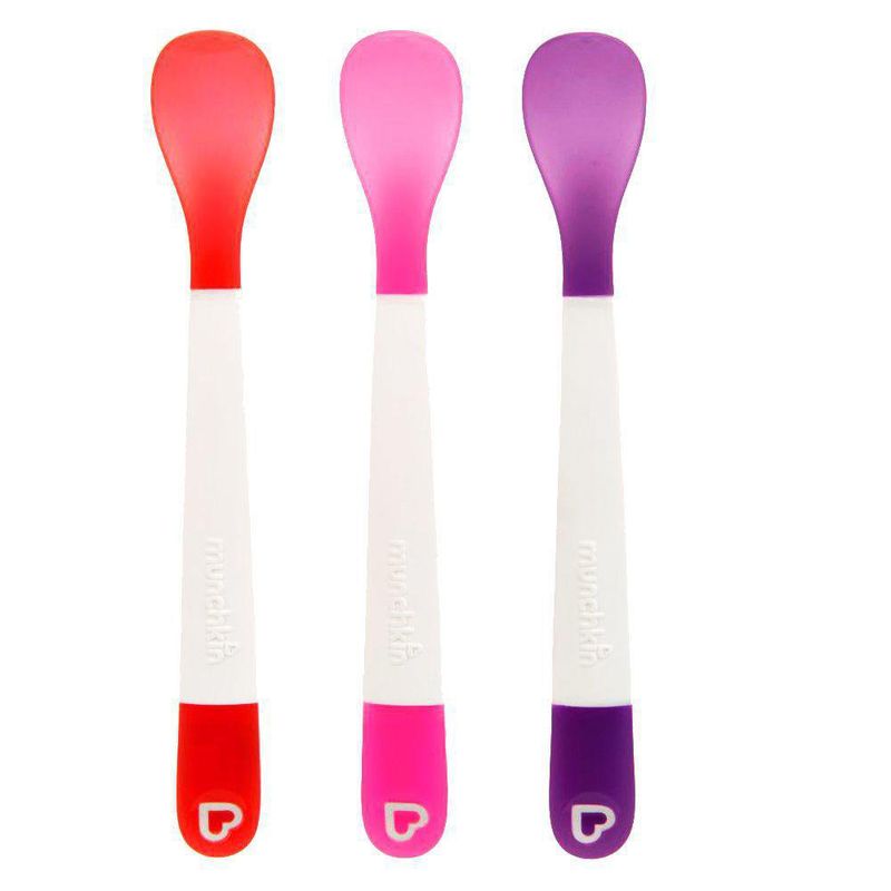 Cucharas Lift 3 Piezas Colores Traslúcidos - Munchkin