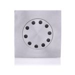 Reposadera De 5 Plg X 5 Plg Aluminio - Longo