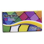 Crayón Pastel Seco 12 Colores - Tucan