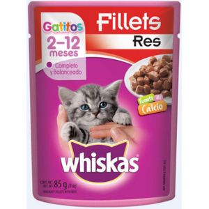 Whiskas Pouch Gatitos Res 85 Gr