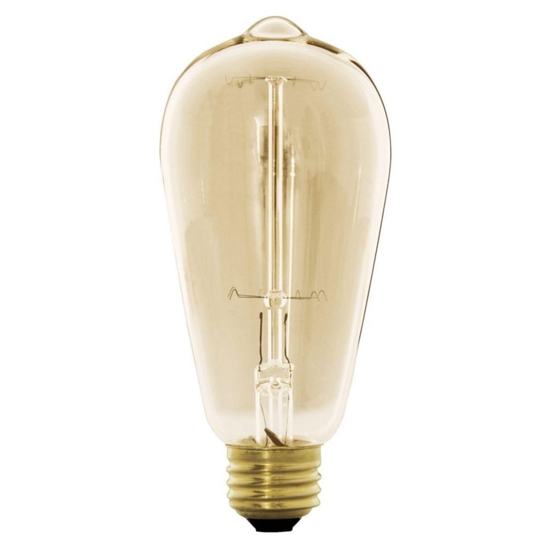 Bombilla Vintage Ámbar, Tipo Ediso 40W - Volteck