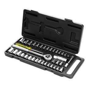 Set de Copas y Accesorios Mixtos de 39 Pzas