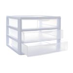 Organizador Plástico Mediano 3 Gavetas - Sterilite