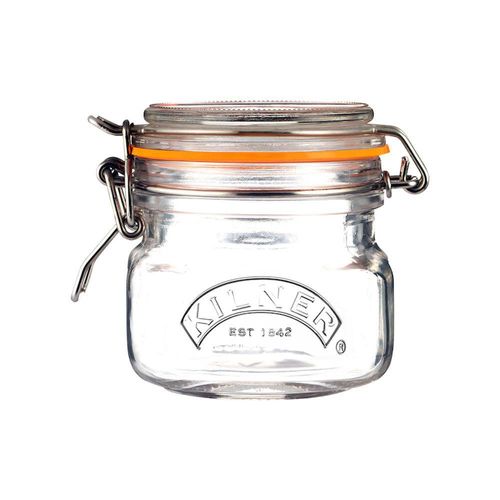 Frasco de Vidrio con Tapa Clip 0.25 L
