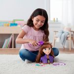 Cabeza para Peinar Diseño Anna de Frozen con Accesorios