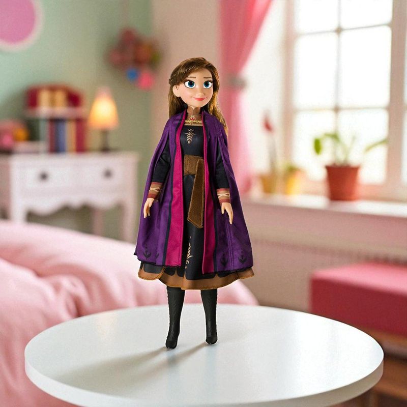 Muñeca de 80 Cm con Capa y Vestido