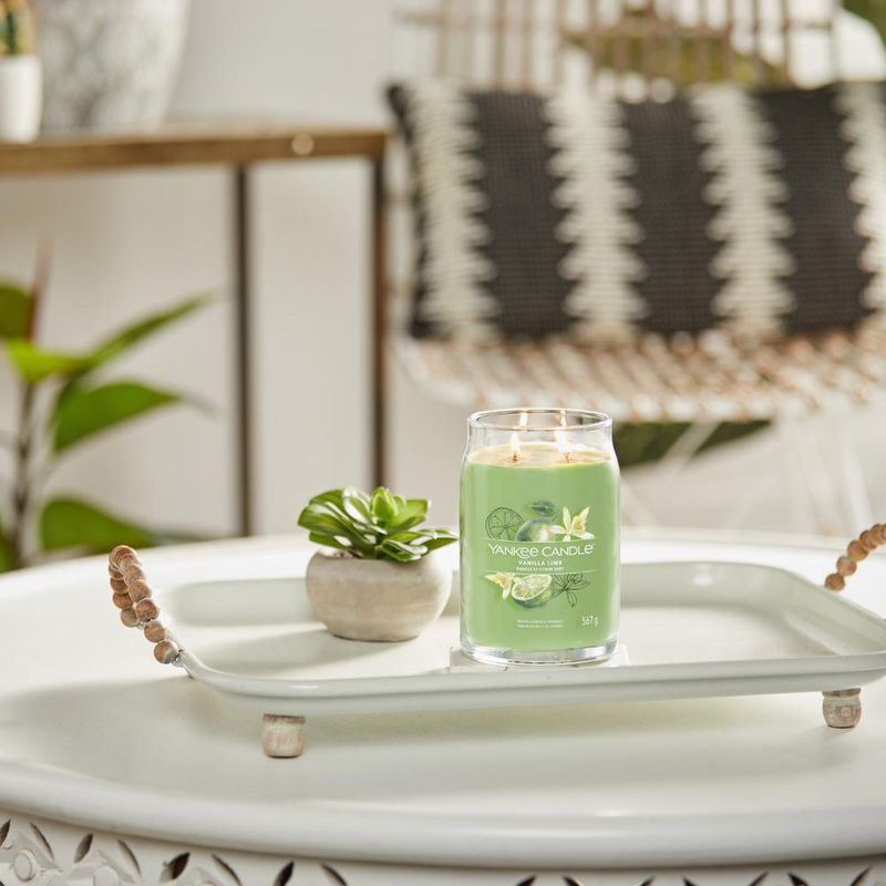 Vela En Frasco Grande Vanilla Lime 567 G - Yankee Candle
