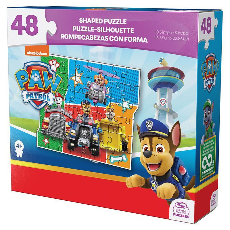 Rompecabezas Con forma 48 Pzas Diseñor Surtidos - Games Paw Patrol