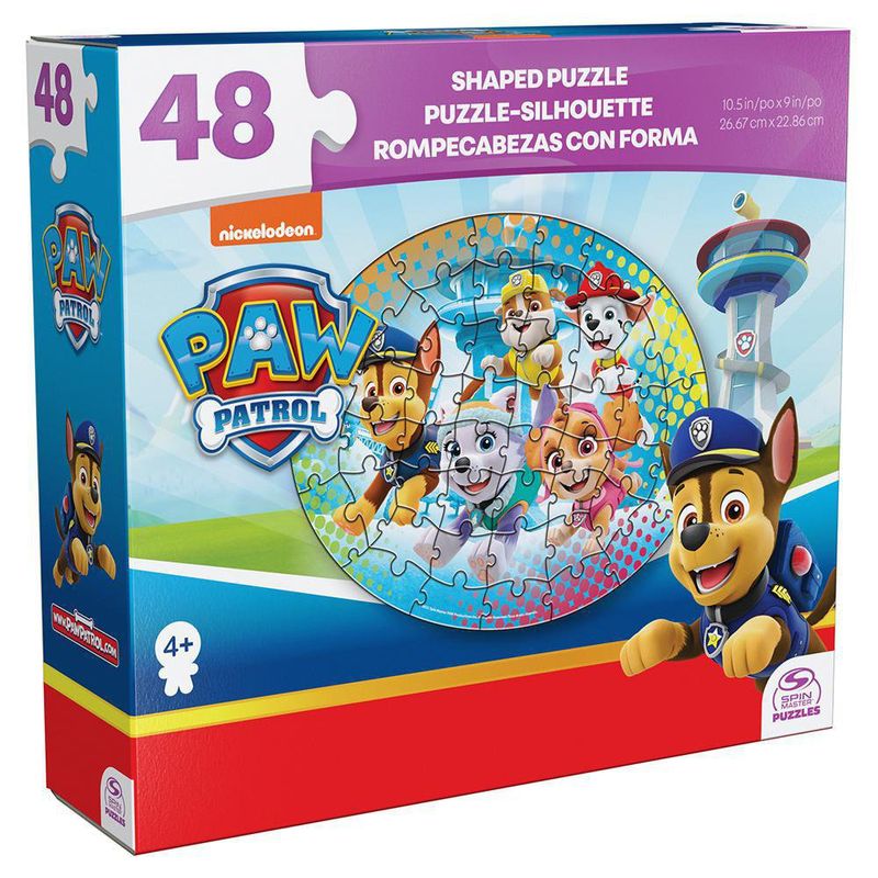 Rompecabezas Con forma 48 Pzas Diseñor Surtidos - Games Paw Patrol
