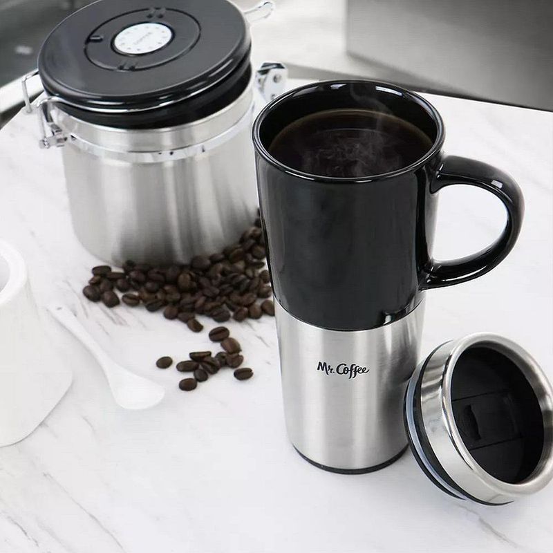 Termo Portátil 16 Oz - Mr. Coffee