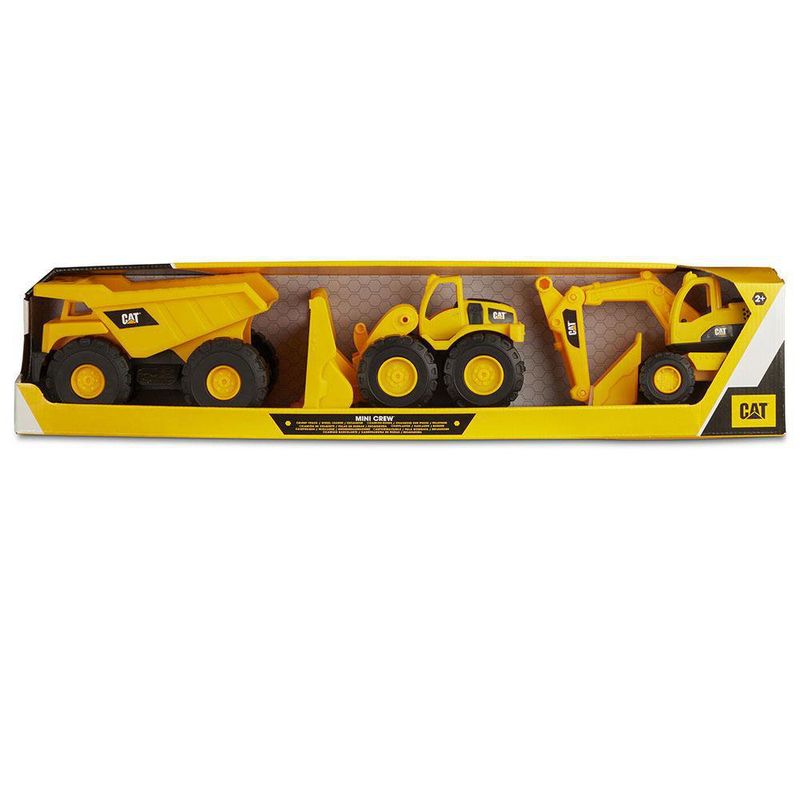 Set De Máquinas De Construcción 3 Pzas - Cat