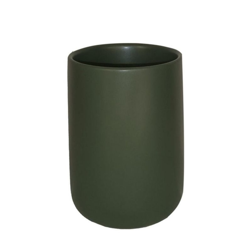 Vaso Eco Vanity Verde Oscuro - Interdesign