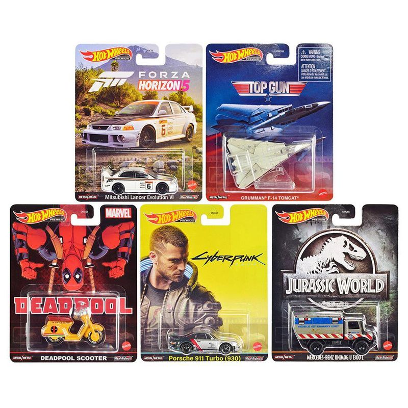 Hot Wheels Serie Entertainment Vehículos Coleccionables en Presentación Surtida