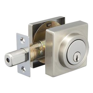 Cerrojo Doble Llave de Latón Brillante