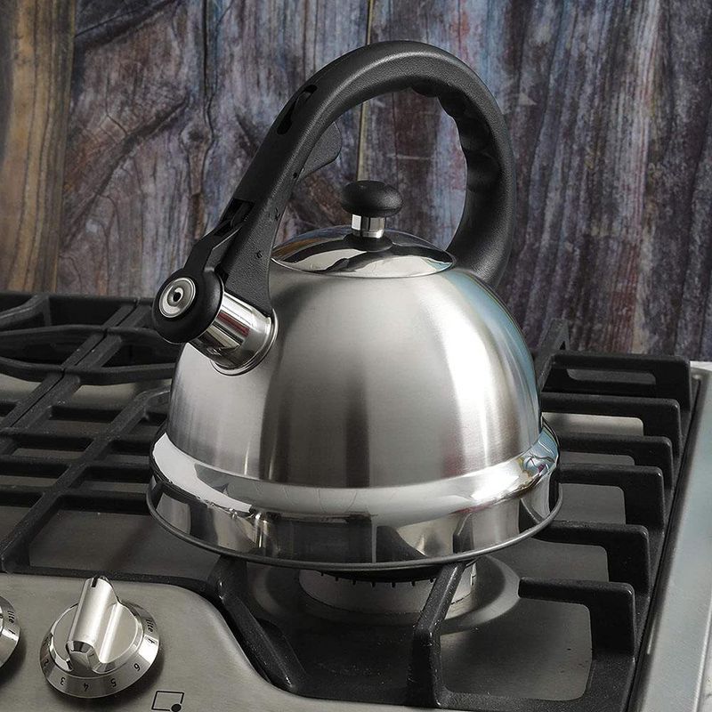 Tetera De Acero Inoxidable Plateado Oscuro 2.1 L - Mr. Coffee