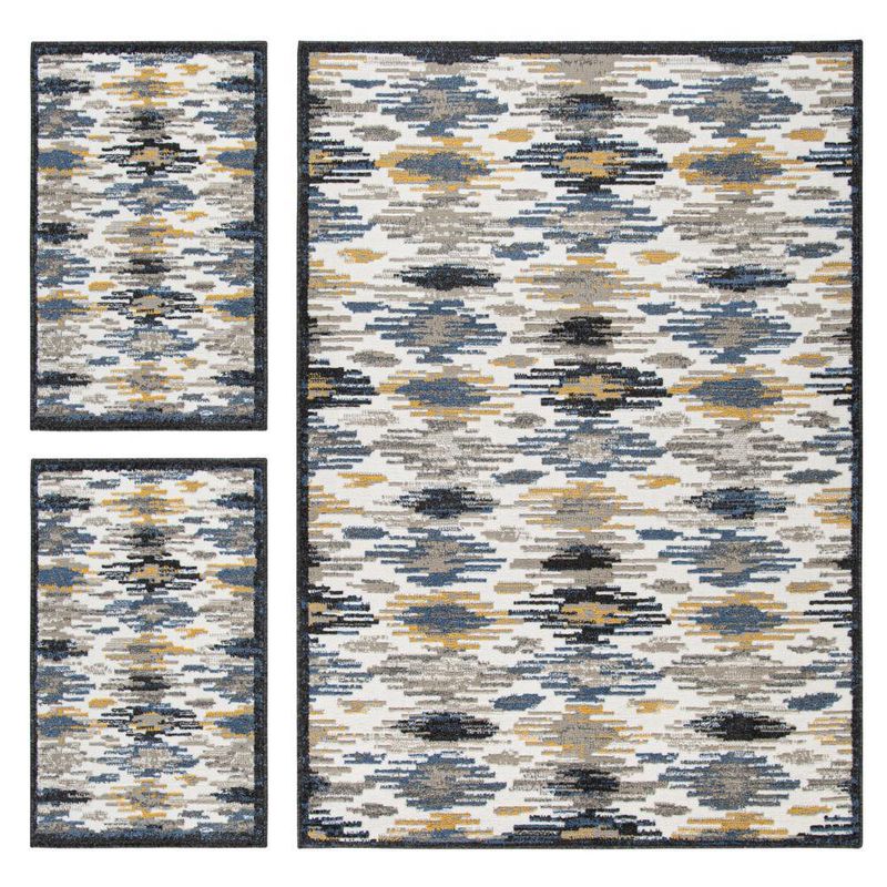 Combo De 3 Alfombras Norway 133X190 + 2 De 57X90 Cm - Viva