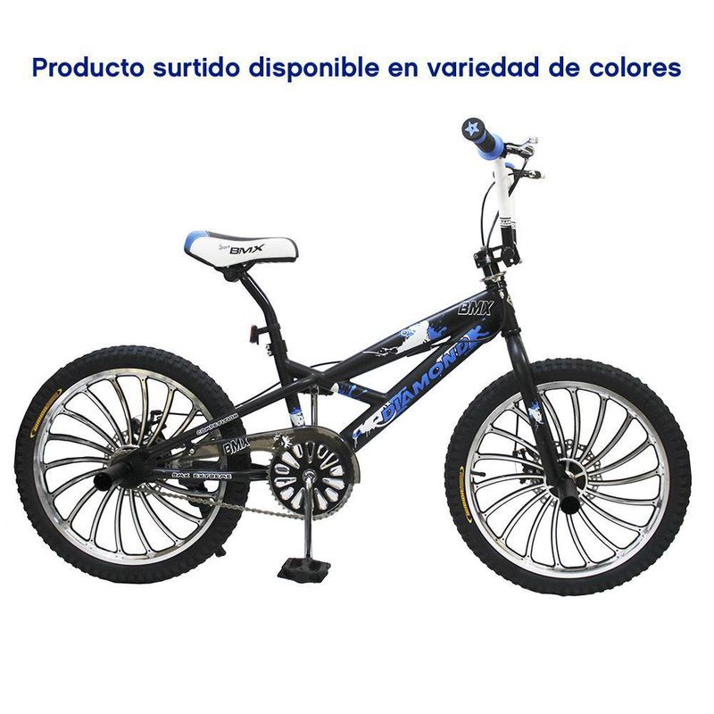 Bicicleta Bmx Rin 20 Aros De Magnesio Colores Surtidos - Diamond